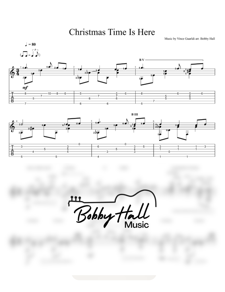 Christmas Time is Here by Bobby Hall